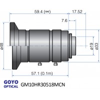2/3-inch Format 10 Megapixel Lens